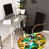 1PC Giraffe Lion Non-Slip Floor Round carpet, Office, family, bedroom, Large Area Rug Indoor Rugs,  Durable PolyesterH0361