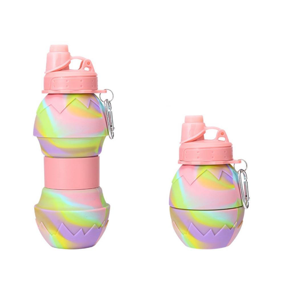 Silicone Silicone Folding Cups Large Capacity Portable Water Bottle Sport Water Bottle Children
