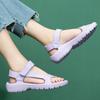 Женские сандалии, летние трендовые противоскользящие износостойкие легкие сандалии EVA на плоской подошве для женщин, пляжная обувь для женщин