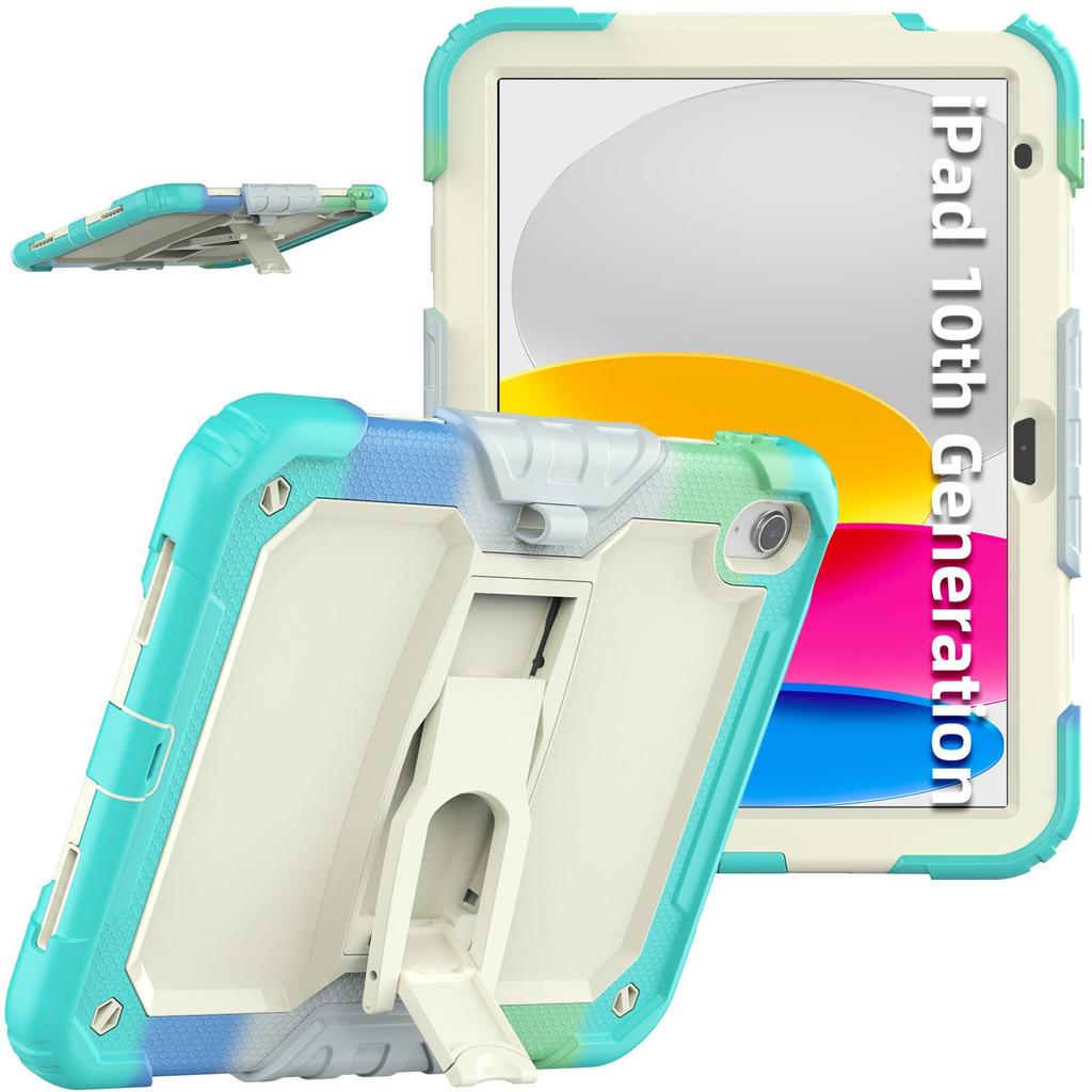 Защитный чехол для iPad 10-го поколения 10,2 дюйма с гнездом для стилуса для 2024 Pro 11/13 дюймов — защита от падений, крепление Air6