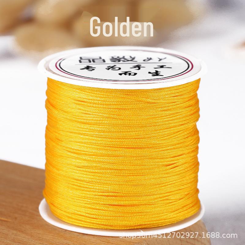 Тайваньская нефритовая линия №. 72: 50 м веревка для плетения украшений и бисера своими руками