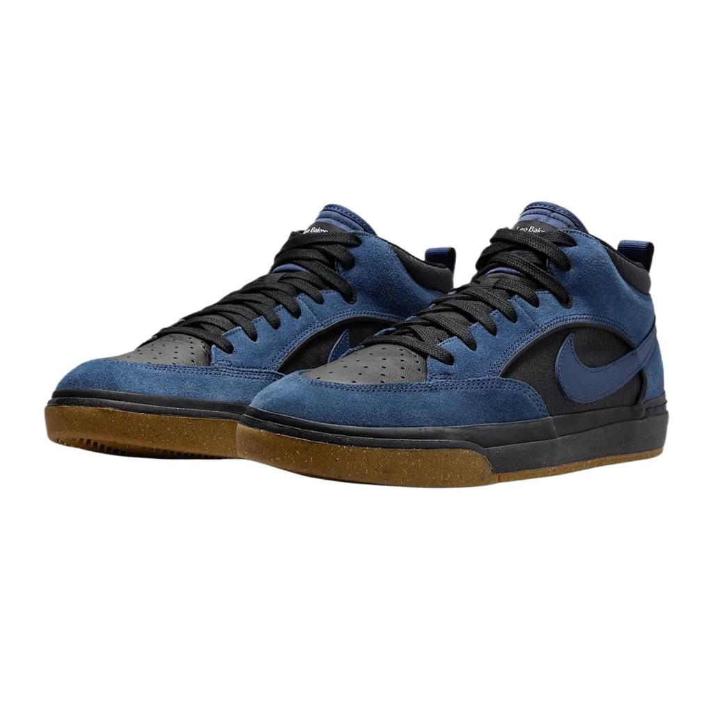 Nike React Leo SB Navy Black Мужские кроссовки Синий Антрацит DX4361-401