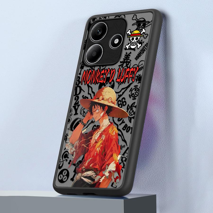 Чехол Задняя крышка телефона для Xiaomi Redmi Note 14 11 13 Pro Plus A4 12 10 9S 13C 14C Аниме One Piece