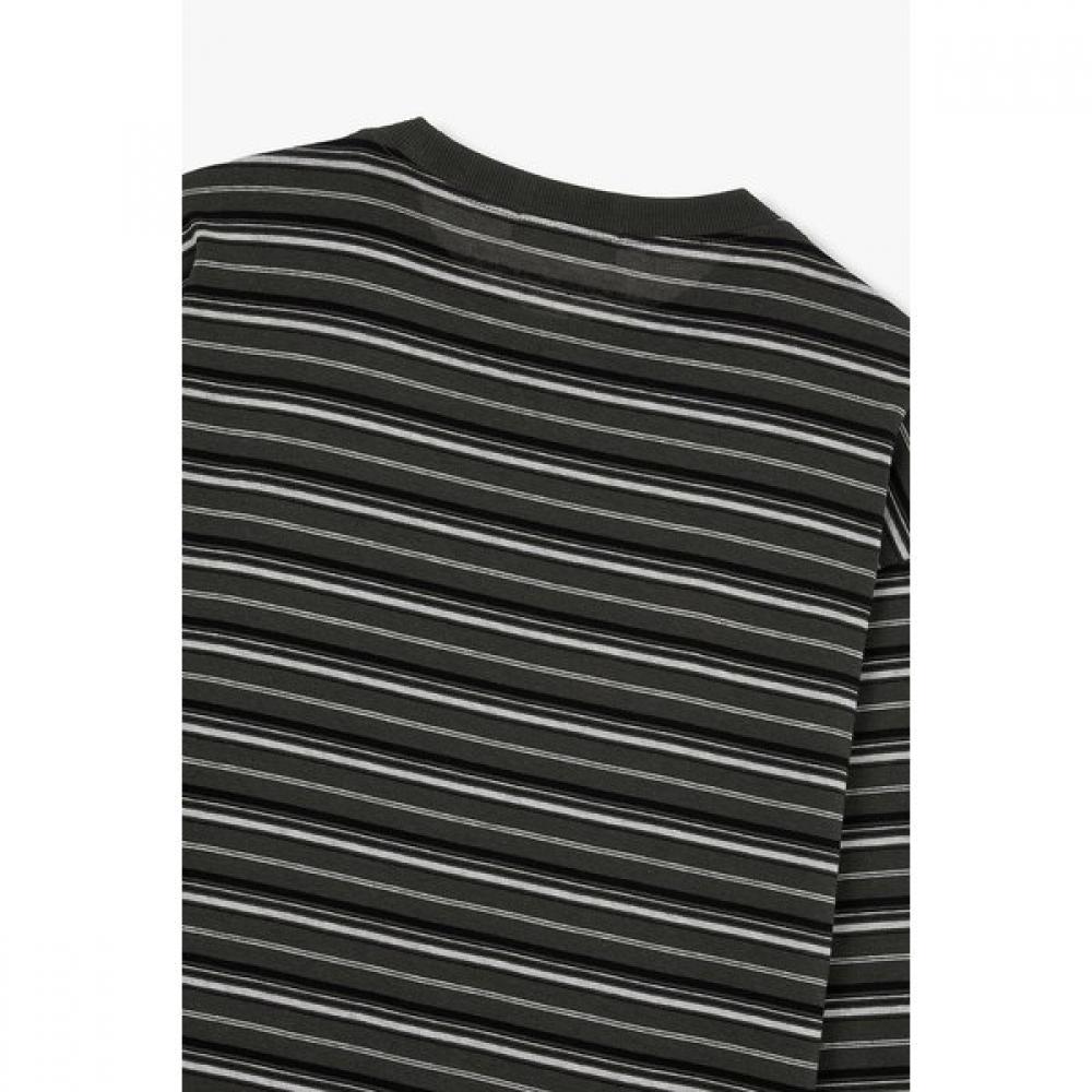STudio Tomboy Women MulTi STripe Round Neck Long Sleeve T shirT 9176322980a