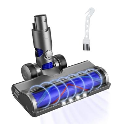 Быстросъемная щетка для чистки головки двигателя для пылесоса Dyson V6 DC58 DC59 DC62 DC72 DC74 со светодиодной подсветкой для защиты от пыли