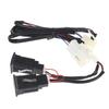 Car USB PD Charging Adapter 1Pcs Red LED Light Fit for  Golf 6 MK6 5 Scirocco 2006-2012 Auto Accessory