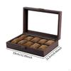 Watch Storage Box Organizer for Men Women Portable Home Decoration Protection Clear Top