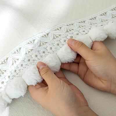 1 м Кружевная вышивка Изысканные материалы для DIY Многофункциональные швейные принадлежности Изготовление шарфов и одежды Многоцветный