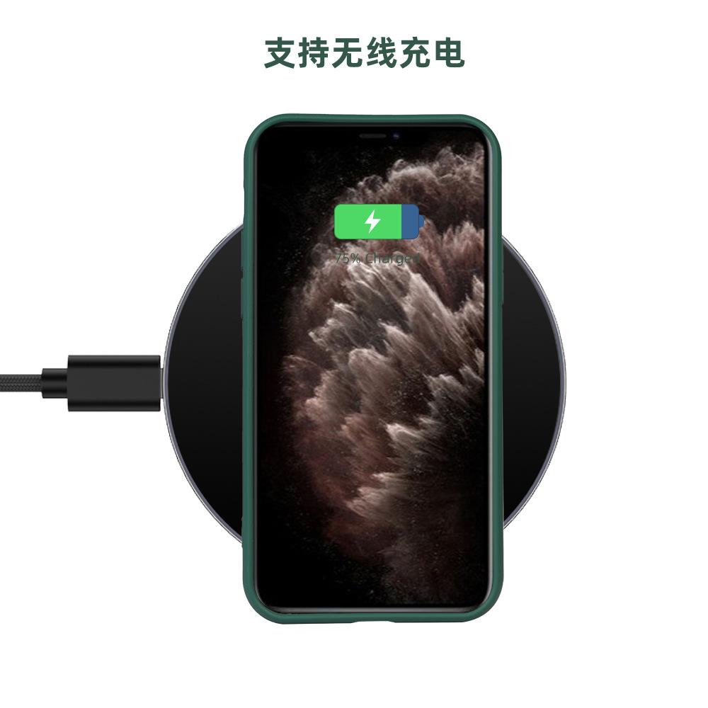 Применимо к чехлу для мобильного телефона Apple 13 iphone12 tpu имитация жидкого силикона мелкое отверстие всесторонний противоударный защитный чехол 14Pro