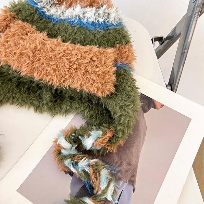 Милые медвежьи ушки Тедди флис вязаный разноцветный пуловер шапка для женщин зимние теплые защитные наушники Able Straps шапки-бомберы