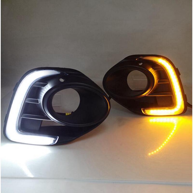 Светодиодные дневные ходовые огни и противотуманные фары для Mitsubishi Lancer (Модели 2016-2018 годов)