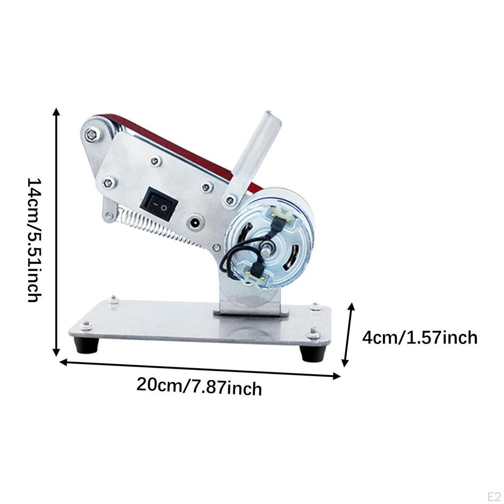 Электрическая мини-ленточная шлифовальная машина Премиальная полировальная шлифовальная машина для деревообработки Подходит 775