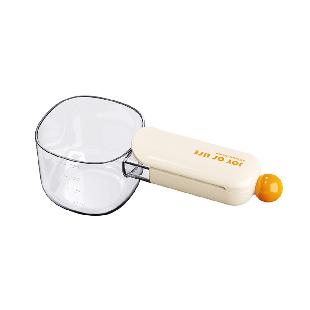 ПЭТ Кухонная ложка для риса Многофункциональная Защита от влаги и насекомых Бытовая ложка для еды С зажимным кольцом