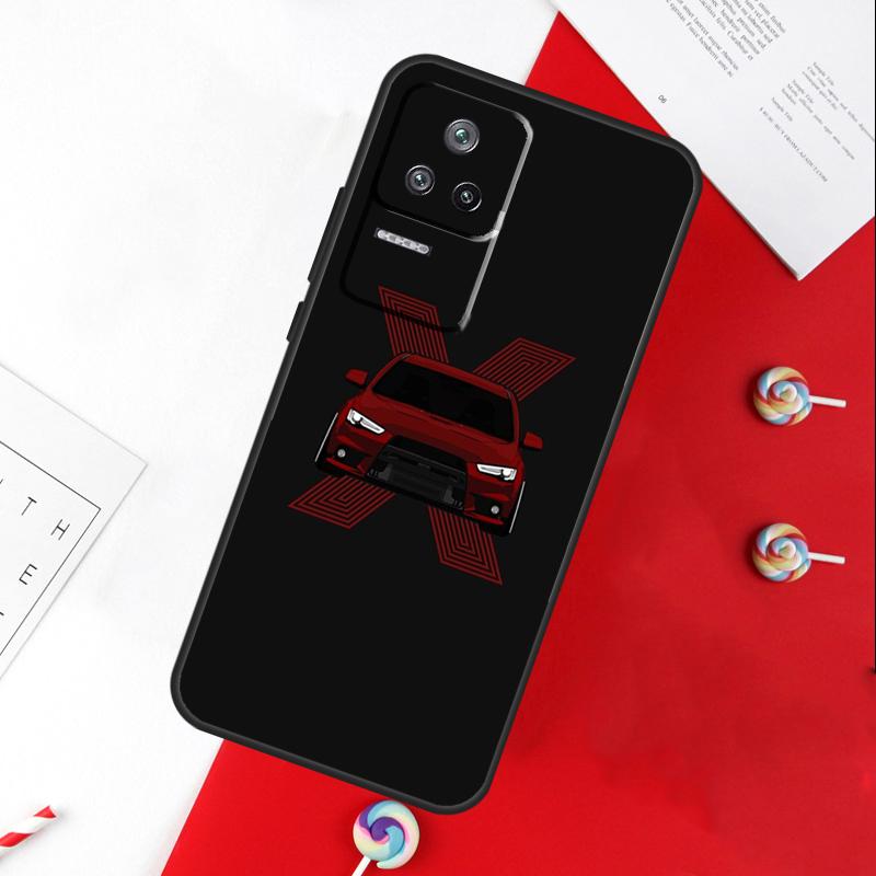 Чехол для телефона Xiaomi 13 12 Lite 12X 11T 12T Pro с рисунком JDM Car Evo, чехол для POCO F5 X5 X3 Pro X4 F4 GT F3 C40 M5s