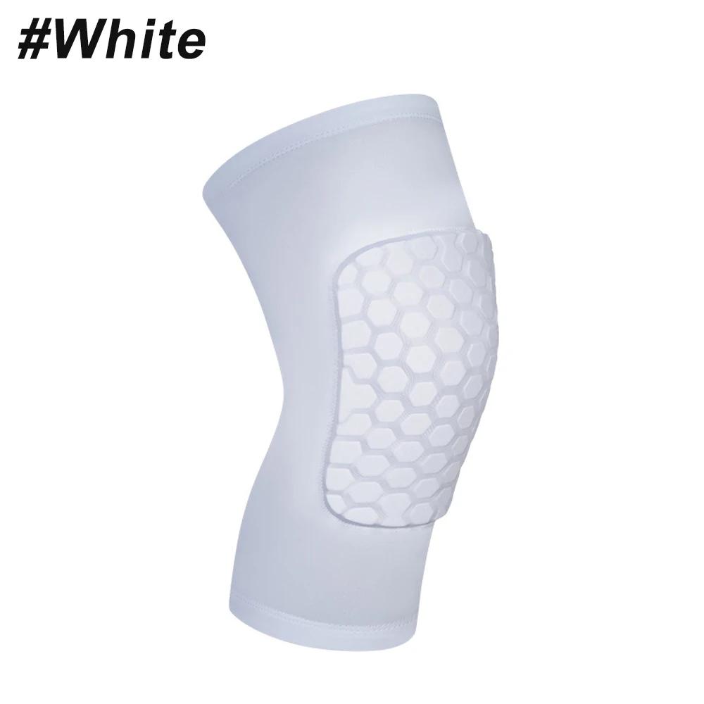 1Pcs Knee Pads Honeycomb Short Support For Youth Adults,Basketball Knee Guard Brace Compression Sleeve For Bike Sports