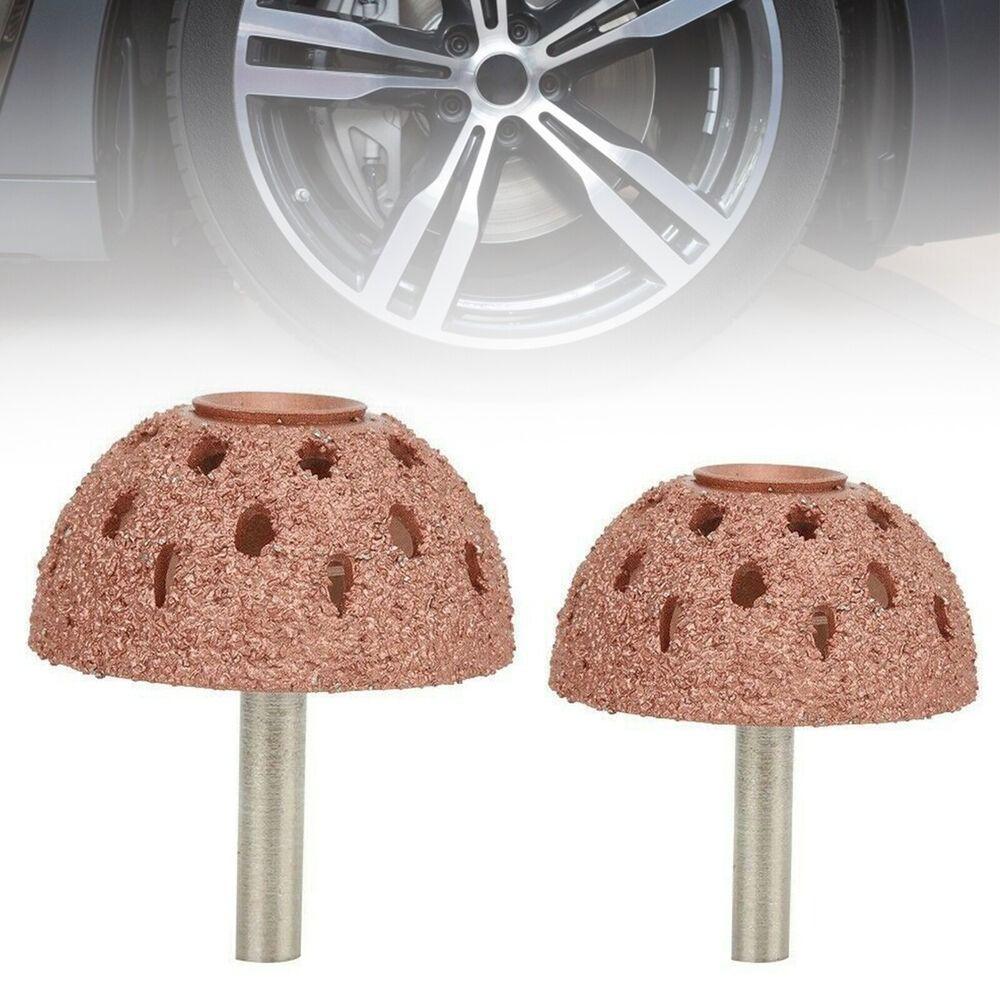 Инструмент для ремонта колесных шин Ручная пневматическая шлифовальная головка Полусферическая вольфрамовая стальная шлифовальная головка для шин