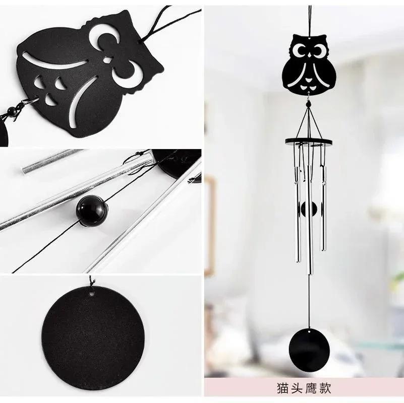 2024 Handmade Hollow Iron Craft Wind Chime Creative Novelty Metal Pendant Bedroom Crafts Hanging Decoration Gift Room Accessorie LS