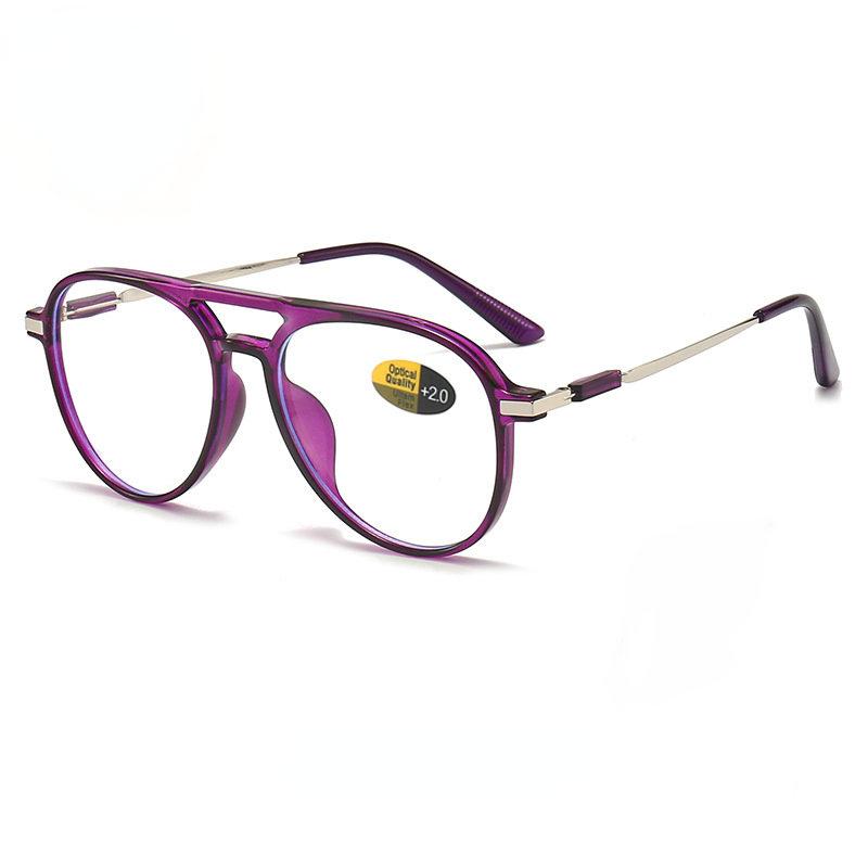 Квадратные очки для лечения пресбиопии для мужчин и женщин, анти-синие, черные, прозрачные, готовые очки по рецепту