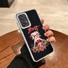 Мягкий чехол для телефона B-Bettys B-Boops Girl для Samsung A17 A16 A15 A14 A13 A57 A56 A55 A54 A53 A37 A36 A35 A34 A33 A26 A25 A24 A23 A5