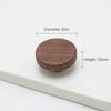 Cabinet Door Wooden Handle Cabinet Wardrobe Door Handle Bow Shaped Handle Beech Black Walnut Drawer Wooden
