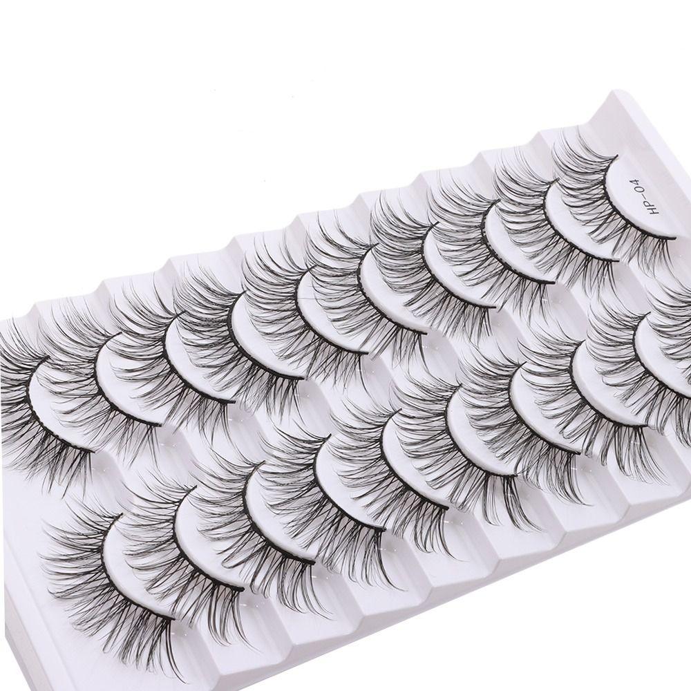 Full Strip False Eyelashes Dramatic Eye Makeup Tools Beauty 3D Faux Mink Lash Eyelash Extension