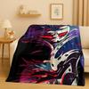 3D Мультяшное одеяло Фланелевое H-Hazbin Hotel Ангел Пыль Аластор, Мягкое Теплое Плюшевое покрывало для Дома Спальни Кровати Дивана, Офисный Подарок