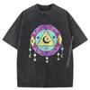 Womens Luna Stars Celestial Body Discount Funny T Shirts Mens Fashionable And Trendy Retro Washed T Shirts