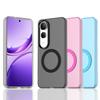 Magnetic Wireless Charging Case For Vivo V50 Lite 5G Cover Candy Colors Transparent Back Shell Fundas Coque