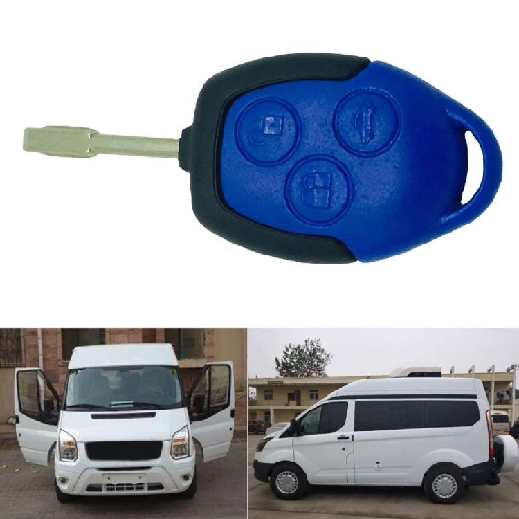 Синий Пластиковый ABS Чехол-Защита для Ключа Запасной Корпус для Ford Transit Connect 2006-2014 Автомобиль