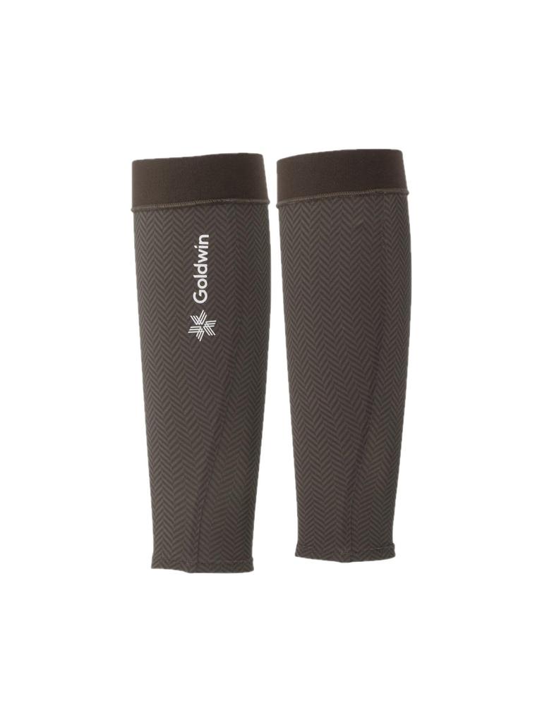 Goldwin Fusion Compression Calf Sleeves GC03372 Deep Brown