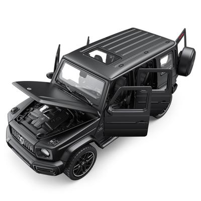 1/32 Benzs-G63 G63 Внедорожник Модель автомобиля из сплава Литой металл Внедорожники Модель автомобиля Симуляция Звук Свет Коллекция Детская игрушка Подарок