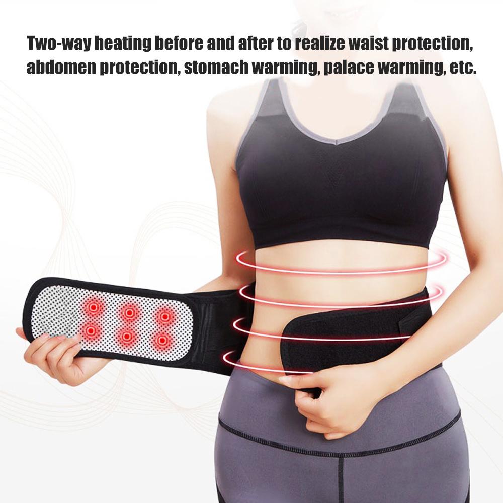 Tourmaline Automatic Heating Magnetic Belt Waist Belt Support Back Waist Support Double Belt Double Belt Adjustable