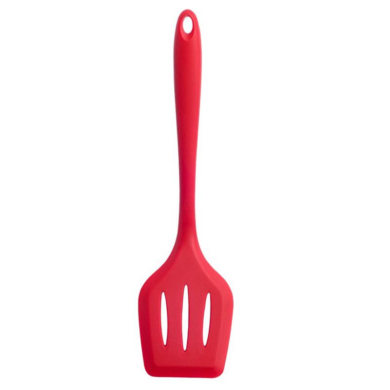 Кулинарная лопатка Антипригарная силиконовая лопатка Перфорированная лопатка Лопатка для блинов Лопатка для жарки Кухонные инструменты Силиконовая кухонная утварь