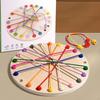 Rope Dismantle Toys Loosen Toy Table Game Portable Color Puzzle Challenge Board