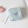 Polka Dot Sanitary Napkin Storage Bag Large Capacity Lipstick Key Portable Cosmetic Bag  Student