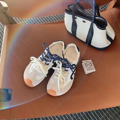 Ретро-кроссовки для увеличения внутренней высоты, немецкие, женские, 2025, новые, маленькие, с горбатой головой, мандаринка, утка, на шнуровке, универсальные, повседневные, спортивные, Forrest Gump
