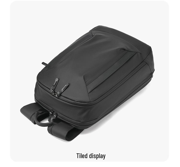 Мужской модный повседневный рюкзак: Большая вместимость, идеально подходит для работы, путешествий и учебы (2022)