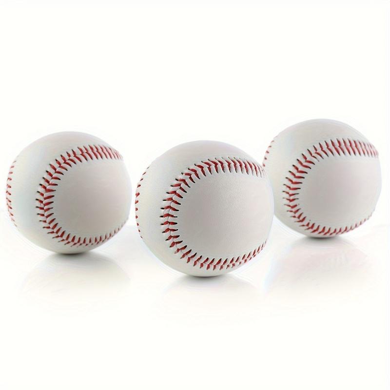 Бейсбол Нет. 9Softball Hardball Training Handmade Balls Fitness Products Белые защитные детские бейсбольные мячи для мужской тренировочной командной игры