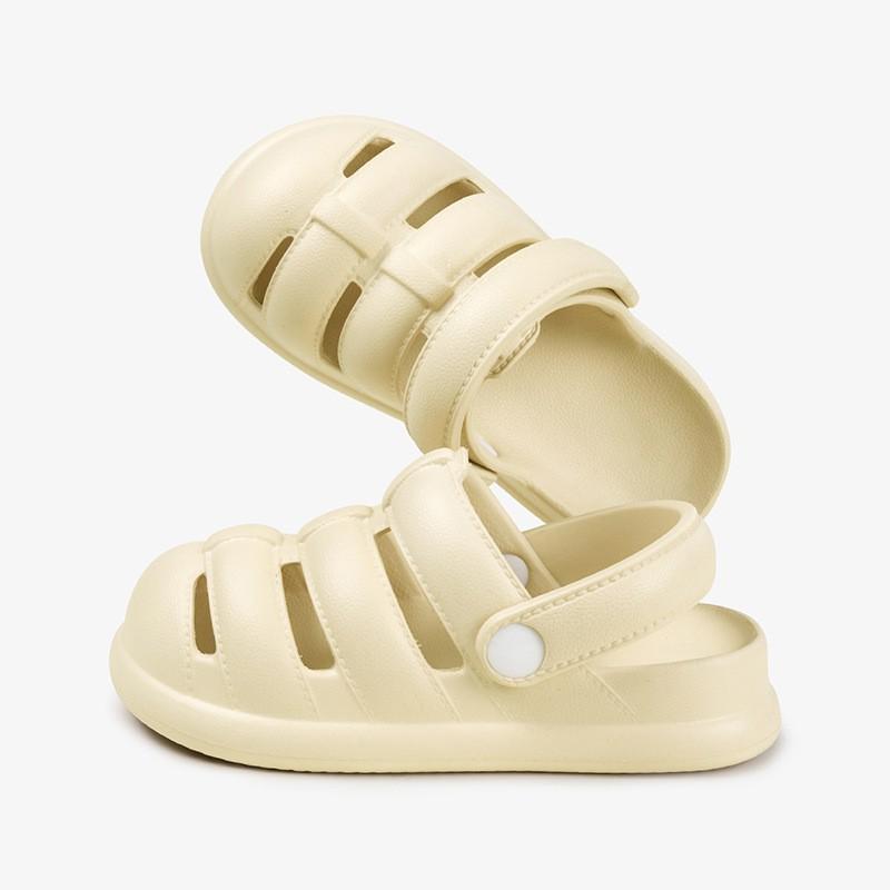 Kids Open-Toe Shower Slippers Boys Girls - Non-Slip Bath Sandals With Drainage Holes Lightweight Indoor Outdoor Footwear
