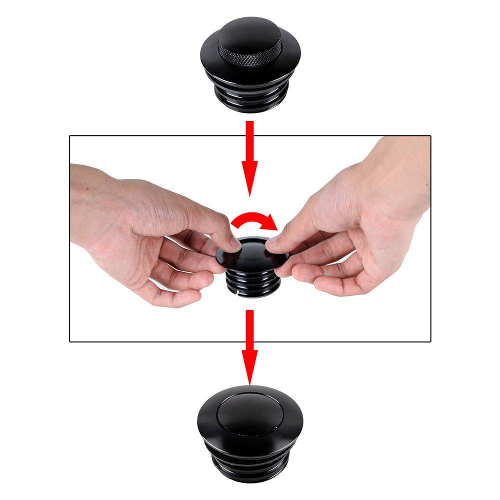 Мотоциклетная крышка бензобака, всплывающая завинчивающаяся крышка топливного бака для Harley Sportster Dyna Softail Fatboy 1982-2018