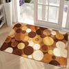 Nordic Multi Color Circle Door Mat Anti Slip Welcome Doormat Home Entrance Floor Rug Kitchen Bedroom Toilet Floor Foot Pad