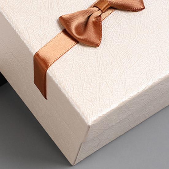 Подарочная коробка с ленточным бантом и подушечкой на День святого Валентина, для подружки невесты, на свадьбу, на день рождения, упаковочная коробка с крышкой, портативная коробка для упаковки ювелирных изделий