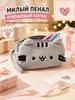 School pencil case for girls "Pusheen the Cat" (Pusheen the Cat)
