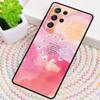 Чехол из ТПУ с текстурой и цитатами для Samsung Galaxy note 10 pro S26 S25 S24 S23 S22 Ultra Plus S21 FE S20 Ударопрочный чехол