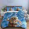 Astronaut Space Exploration Bedding Set Bedding set (1 duvet cover, 2 pillowcases, duvet not included)