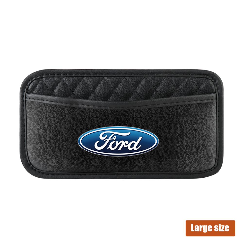AKS1 Car Storage Bags Seat Back Side Door Stowing Tidying Pocket For Ford STRacing Mustang Edge Focus 2 3 MK2 MK3 MK5 Fiesta MK7 F150