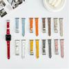 Кожаный ремешок для Apple Watch band 45мм 41мм 44мм 40мм 49мм 42мм Браслет-ремешок в стиле 'бабочка' iWatch Ultra 9 8 SE 7 6 5 4 3