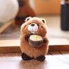 Toy Plush Groundhog Cartoon Animal Doll Keychain Backpack Pendant Gift Holiday