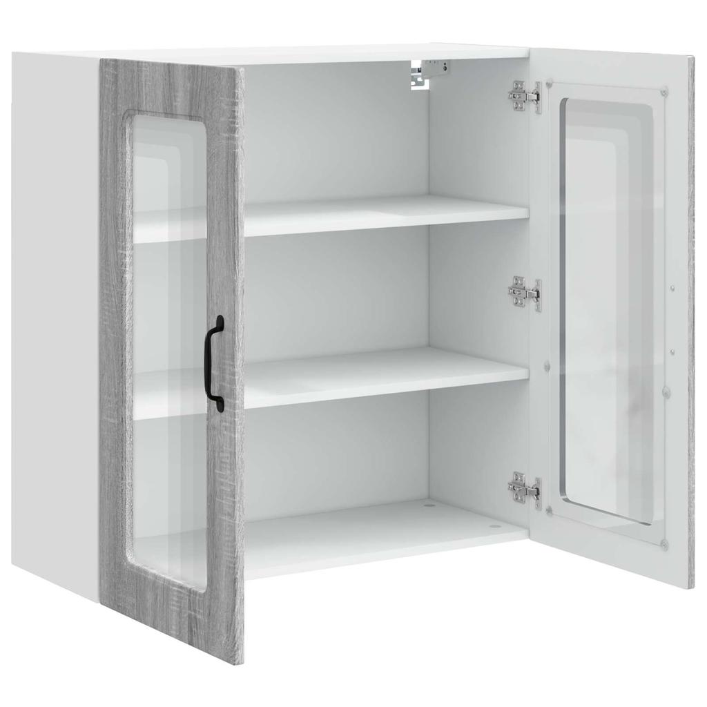 Dishwasher Front Panel Kalmar Gray Sonoma 80 x 31 x 80 cm