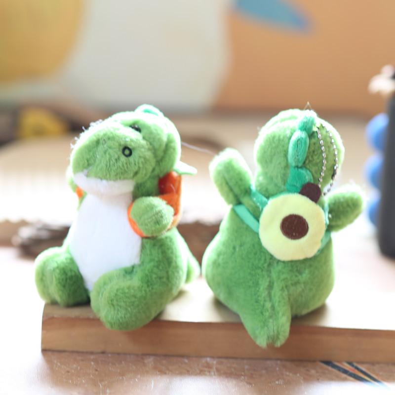 Adorable Plush Dinosaur Keychain Cute Soft Toy Backpack Accessory And Charm